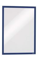 486807 Durable MagneticDURAFRAME® MAGNETIC Blue A3 Metal Information Frame, 446mm Height, 325mm Width