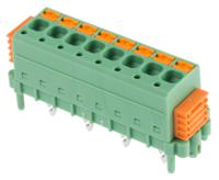 1864095 Phoenix Contact SDC 2.5/ 8-PV-5.0-ZB Series PCB Terminal Block, 8-Contact, 5mm Pitch, Through Hole Mount, 1-Row, Screw
