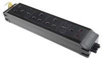 839-9787 RS PRO Type G - British 4 Gang Power Distribution Unit, 0.15m Cable, Fused