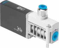 mhp3-m1h-32g-qs-6 Festo 3/2 Closed, Monostable Pneumatic Solenoid/Pilot-Operated Control Valve - Electrical One-Touch Fitting 6 mm MHP3