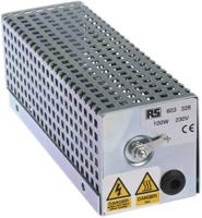 603-328 RS PRO Enclosure Heater, 230V ac, 100W Output, 100W Input, 85°C, 70mm x 191mm x 67mm