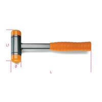 1392-60 BETA Plastic Dead Blow Hammer with Steel Handle, 1.5kg