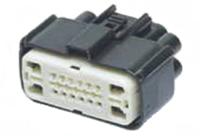 34985-1601 Molex, MX150 34985 2 Row 16 Way Cable Mount Female Sealed Connector