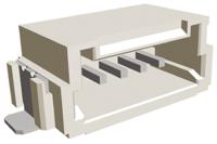 292227-4 TE Connectivity AMP Mini CT Series Right Angle Surface PCB Header, 4 Contact(s), 1.5 mm Pitch, 1 Row, Shrouded