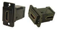257-6725 RS PRO 35.3 x 19 x 35.5 mm 19 Way Female Right Angle Feedthrough HDMI Connector