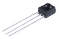 tssp4038 Vishay TSSP4038, 38kHz IR Receiver, 950nm ±45 °, 25m Range, 2.5 V - 5.5V, Through Hole, 6 x 3.9 x 6.95mm