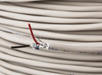 4500fe00100 Belden 4500FE Control Cable, 2 Cores, 0.33 mm² 22 AWG, Screened, 100 m, Grey Polypropylene Sheath