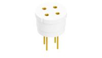 tf-54 Fischer Elektronik 4 Way TO-5 Transistor Transistor Socket