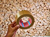 04313-00000-12 Tesa 4313 Brown Packing Tape, 50m x 50mm