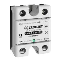 84137650n Crouzet GNAD Series Solid State Relay, 10 A Load, Panel Mount, 200 V rms Load