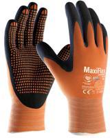 42-848-09 ATG Orange Nylon, Spandex Work Gloves 23 cm