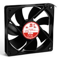 541-5362 RS PRO Axial Fan, 24 V dc, DC Operation, 151.2m³/h, 5W, 190mA Max, 120 x 120 x 25mm