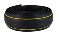 26101116 RS PRO 3m Black/Yellow Cable Cover in Rubber, 30mm Inside dia.