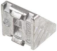 3842523528 Bosch Rexroth M6 Angle Bracket, Connecting Component, Strut Profile 30 mm, Groove Size 8mm