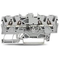 2001-14111000-411 WAGO 2001-1411/1000-411 TOPJOB S Series Grey, 1.5mm², 1-Level, Push-In Cage Clamp Termination