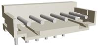 292253-6 TE Connectivity AMP CT Series Right Angle Through Hole PCB Header, 6 Contact(s), 2 mm Pitch, 1 Row, Shrouded