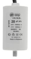 416102514 Ducati Energia 4.16.10 Polypropylene Film Capacitor, 400 → 500V ac, ±5%, 20μF, Stud Mount