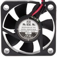 144-2036 RS PRO Axial Fan, 24 V dc, DC Operation, 8.5m³/h, 1.68W, 70mA Max, 40 x 40 x 10mm