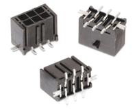 662004231822 Wurth Elektronik WR-MPC3 Series Straight Through Hole PCB Header, 4 Contact(s), 3 mm Pitch, 2 Row, Shrouded