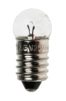 106-313 RS PRO E10 Indicator Light, Clear, 2.5 V, 250 mA, 30h
