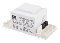 sim-100 Block 100VA 2 Output Chassis Mounting Transformer, 2 x 12V ac