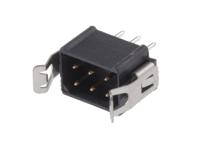 m80-8530642 HARWIN Datamate J-Tek Series Straight Through Hole PCB Header, 6 Contact(s), 2 mm Pitch, 2 Row, Shrouded