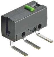 d2fs-f-n-a Omron Pin Plunger Micro Switch, Right Angle PCB Terminal, 100 mA @ 5 V dc, SPST, IP40