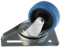 296-2966 Flexello Swivel Castor Wheel, 90kg Capacity, 75mm Wheel