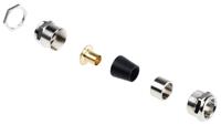 5200353052005120 Lapp SKINDICHT Series Metallic Nickel Plated Brass Cable Gland, PG16 Thread, 10.8mm min., 12.8mm max., IP68