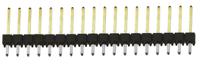 tsw-118-14-l-s Samtec TSW Series Straight Through Hole Pin Header, 18 Contact(s), 2.54 mm Pitch, 1 Row, Unshrouded