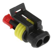 282080-1 TE Connectivity, AMP Superseal 1.5 Female 2 Way