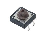 phap5-50va2k3t2n2 APEM Brown Tact Switch, SPST 50mA 7.3mm Through Hole