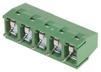 897-0859 RS PRO PCB Terminal Block, 5-Contact, 5mm Pitch, Through Hole Mount, 1-Row, Screw Termination