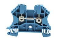 1020080000 Weidmuller  WDU Series Blue, 2.5mm², Single-Level, Screw Termination, ATEX