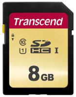 ts8gsdc500s Transcend 8 GB SDXC SD Card, Class 10, UHS-I U1, UHS-I U3, V30