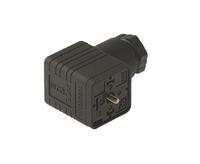 933923100-gdml-2011-gb-c-black Hirschmann GDML 2P+E DIN 43650 A, Female Solenoid Valve Connector, 250 V ac/dc Voltage