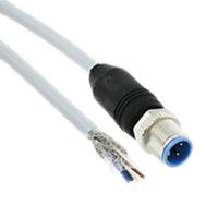 1-2273044-1 TE Connectivity Male 4 way M12 to Free End Sensor Actuator Cable, 1.5 m