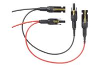 pvlead3 Fluke Test Leads, 20A, 1 kV ac/dc, 600 V ac/dc, Red/Black, 0.9m Lead Length