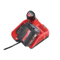m12-18fc Milwaukee M12-18FC Battery Charger, 12 V, 18 V for use with M12 Series, M14 Series, M18 Series, UK Plug