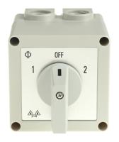 c26a213gba007pf Kraus & Naimer, 4P 3 Position Double Throw Cam Switch, 32A