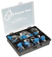 ppws Jubilee 22 Piece Mild Steel P-Clip Kit, 9.5 → 12mm and 40 → 55mm Inside Diameter