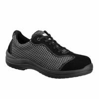reses1pgr38 LEMAITRE SECURITE RESEDA Women's Black, Grey Composite Toe Capped Safety Trainers, EU 38