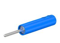 230240-22 Staubli Red, Male to Female Test Connector Adapter With Brass contacts and Nickel Plated - Socket Size: 4mm