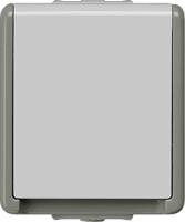 5ub4717 Siemens Grey 1 Gang Plug Socket, 16A, Indoor Use