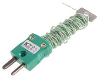110-4467 RS PRO Type K Exposed Junction Thermocouple 2m Length, 1/0.2mm Diameter → +220°C