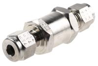 m6a-f4l-50-ss Parker, 6 mm A-Lok Stainless Steel Inline Water Filter 4.05L/min