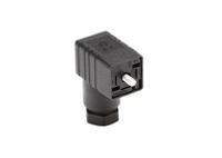 933138100-gds-207-black Hirschmann GDS 2P+E DIN 43650, Female Solenoid Valve Connector, , 250 V ac/dc Voltage