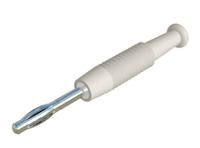 938420107 Hirschmann Test & Measurement White Test Socket, 6A, 60V dc