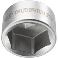 d163-38 Facom 3/8 in Drive 38mm Oil Filter Socket, 6 point