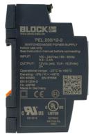 pel-23012-2 Block PEL 230 Switched Mode DIN Rail Power Supply, 85 → 264 V ac / 120 → 373V dc ac, dc Input, 12V dc dc